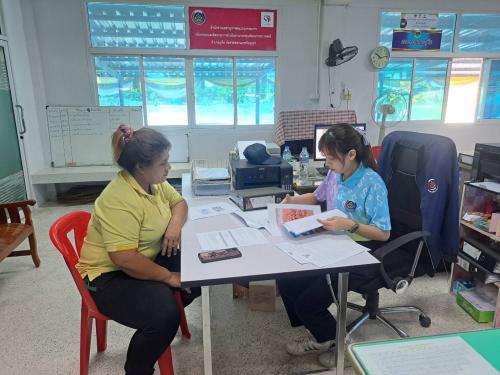 ?สพอ.อุทัย? ?ลงทะเบียนผลิตภัณฑ์ OTOP ผลิตภัณฑ์หมูแดดเดียว ตำบลอุทัย อำเภออุทัย