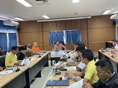 ?สพอ.อุทัย? ?ประชุมคณะทำงานศูนย์ปฏิบัติการป้องกันและแก้ไขปัญหาฝุ่นละอองขนาดเล็ก (PM2.5) อำเภออุทัย