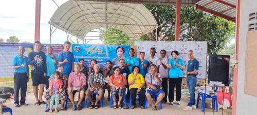 ?สพอ.อุทัย? ?ร่วมดำเนินโครงการป้องกันและแก้ไขปัญหายาเสพติด กิจกรรม พัฒนาศักยภาพผู้นำหมู่บ้านต้นกล้ากองทุนแม่ของแผ่นดิน