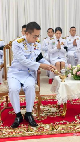 พิธีถวายเครื่องราชสักการะและวางพานพุ่ม และพิธีจุดเทียนถวายพระพรชัยมงคล เนื่องในโอกาสวันเฉลิมพระชนมพรรษาสมเด็จพระนางเจ้าฯพระบรมราชินี